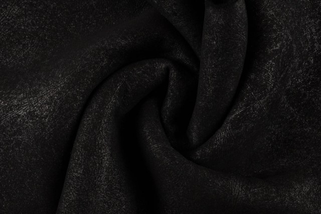 Montone merino double face shearling pelo stirato nero argento